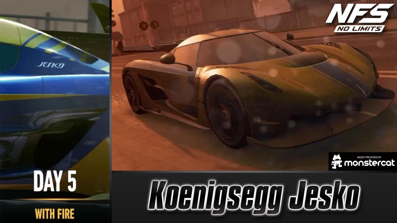 Need For Speed No Limits - Koenigsegg Jesko | Shadowfall (Day 5 - With Fire)