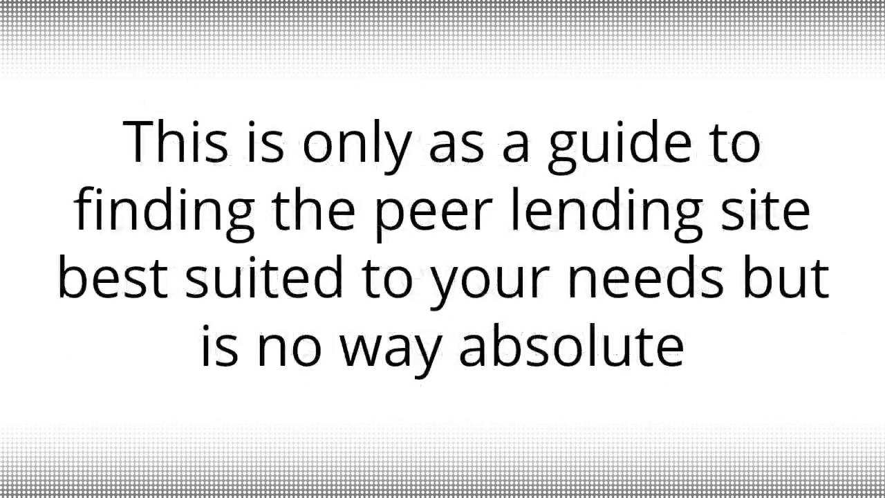 Peer 2 Peer Lender / RateSetter Loan