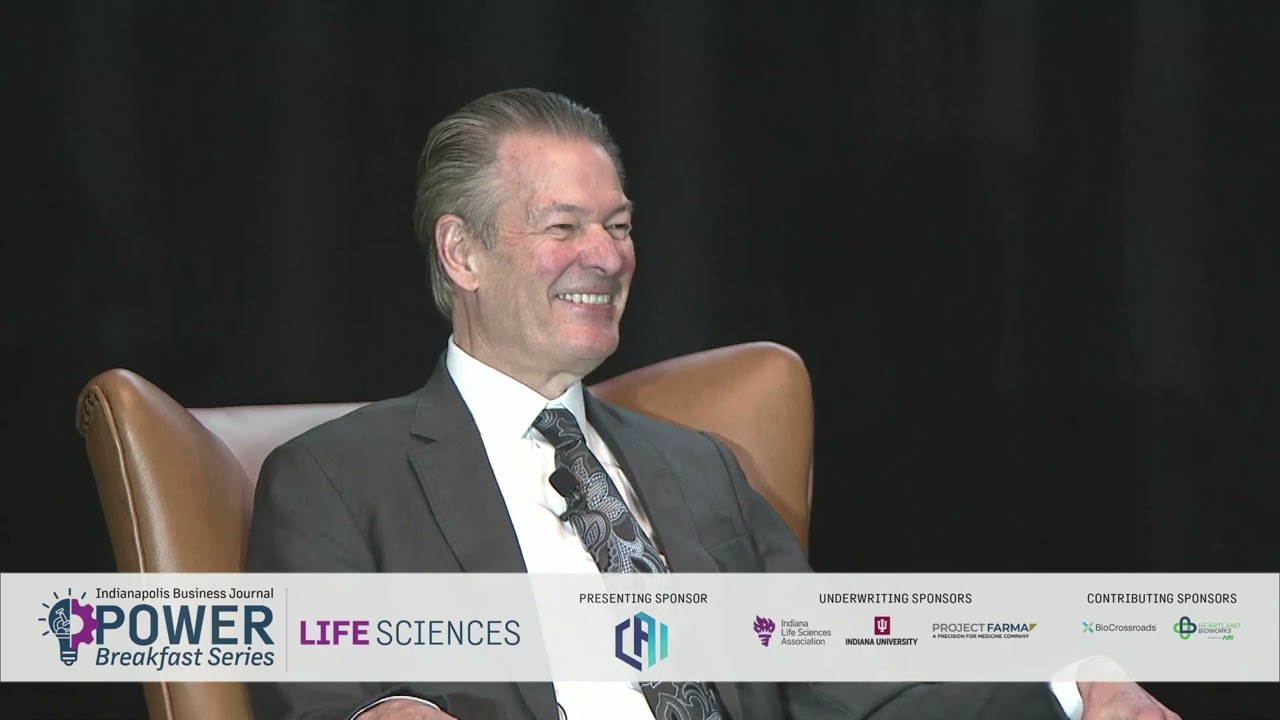 Indiana Secretary of Commerce David Adams on Economic Growth: IBJ Power Breakfast Life Sciences 2025