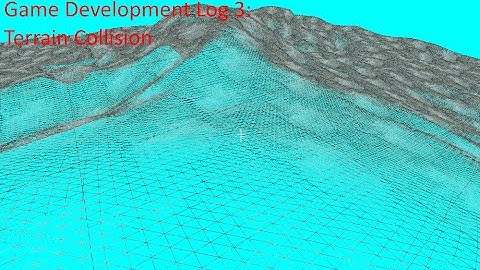 Java LWJGL 3D Game Development Log 3: Height Map Collision