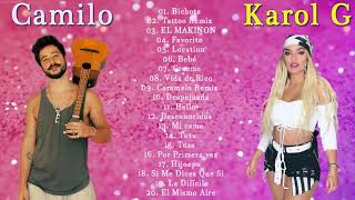 Karol G Y Camilo - Mix De Karol G Y Camilo 2021 SUS MEJORES ÉXITOS