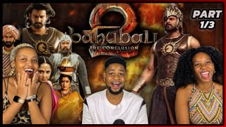 BAAHUBALI 2: The Conclusion Movie REACTION! | Part 1/3 | SS Rajamouli | Prabhas | Rana Daggubati