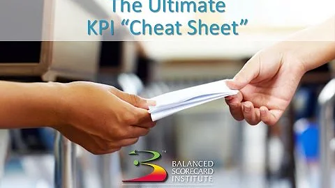 The Ultimate KPI Cheat Sheet
