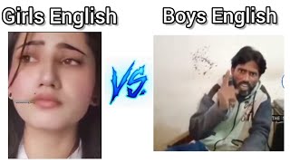 Girls VS Boys English ❤😂 #meme @siamslive7264