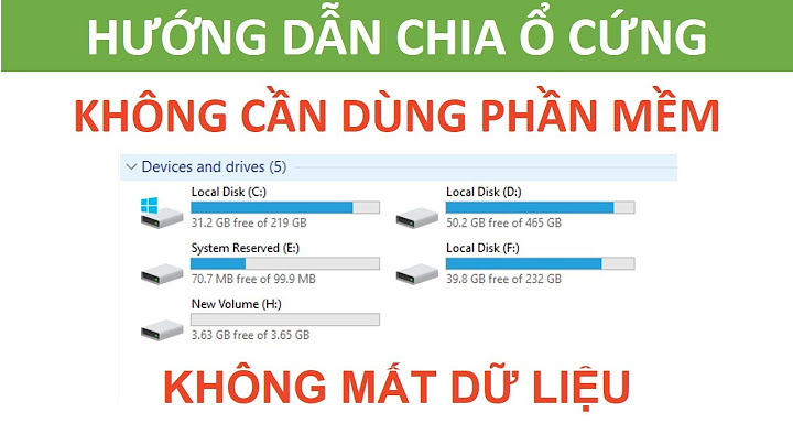 Hướng dẫn tạo boot ổ cứng không mất dữ liệu năm 2024