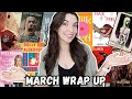 Reviewing the 12 books i read in march  a lot of duds and some new all time favorites