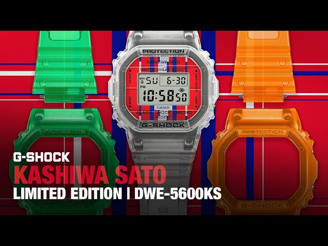 G-SHOCK x Kashiwa Sato Limited Edition | DWE-5600KS | #NeverGiveUp