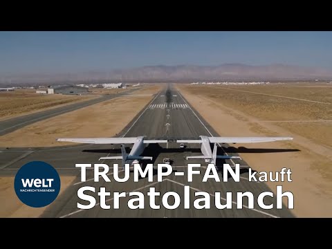 Video: Stratolaunch, Das Größte Flugzeug Der Welt, Fliegt