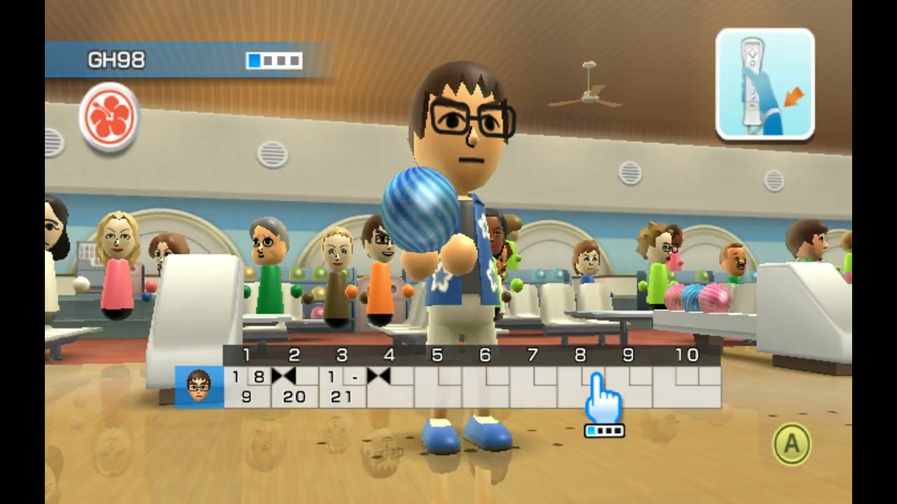 Wii Sports Resort Bowling Spin Control But The Pins Are Sentient
