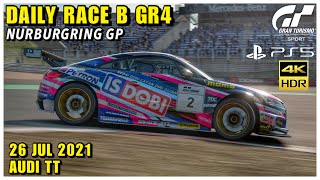 Gran Turismo Sport / Daily Race B / Ps5 / 26 Jul 2021 - Audi Tt (4K U 60 Fps)