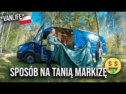 Najtańsza markiza do kampervana - Vanlife Polska