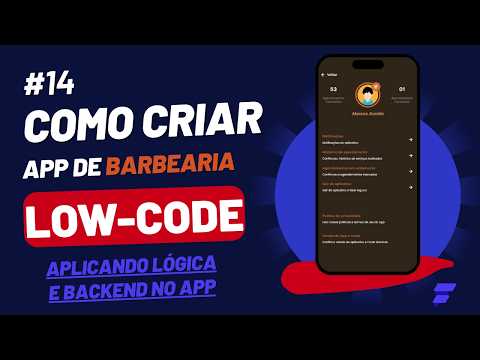 Criando um Aplicativo de Barbearia low-code - Lógica e Backend #aula8  #aplicativo   #flutterflow