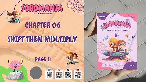 SOROBAN - Learn japanese abacus with SOROMANIA - Part 6 - Chapter 6: shift then multiply