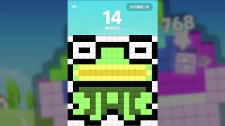 How to solve level 96: 'Ribbit' in 13 moves! Collapse! Puzzle Gallery screenshot 4
