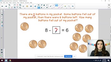 Missing Number Story Problems- Subtraction