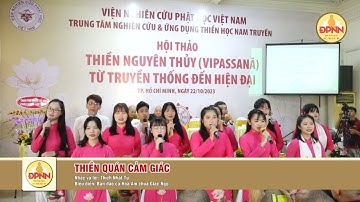 Nhạc Phật giáo THIỀN QUÁN CẢM GIÁC - Ban Đạo ca Hòa Âm chùa Giác Ngộ