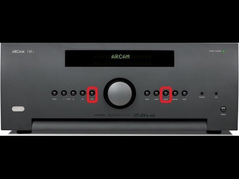 MAJ ARCAM AVR550 (Logiciel + Dirac)