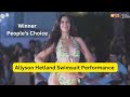 Miss Universe Philippines 2026 Fashion Show Pampanga Allyson Hetland Swimsuit Performance 