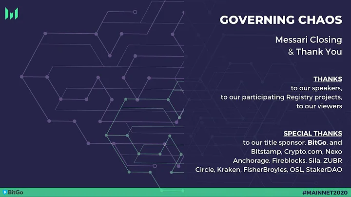 Messari Closing & Thank You Ryan Selkis - Mainnet 2020