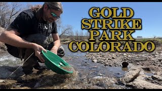 'Gold Strike Park' Gold Prospecting in Colorado