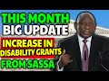 Don’t Miss Out! SASSA Announces Disability Grant Increase THIS Month – Eligibility &amp; Benefits!