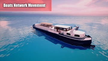 Network Boats Movement | Unreal Engine 5 Water System
