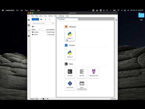JupyterDock - Jupyter Notebooks with Docker as desktop App