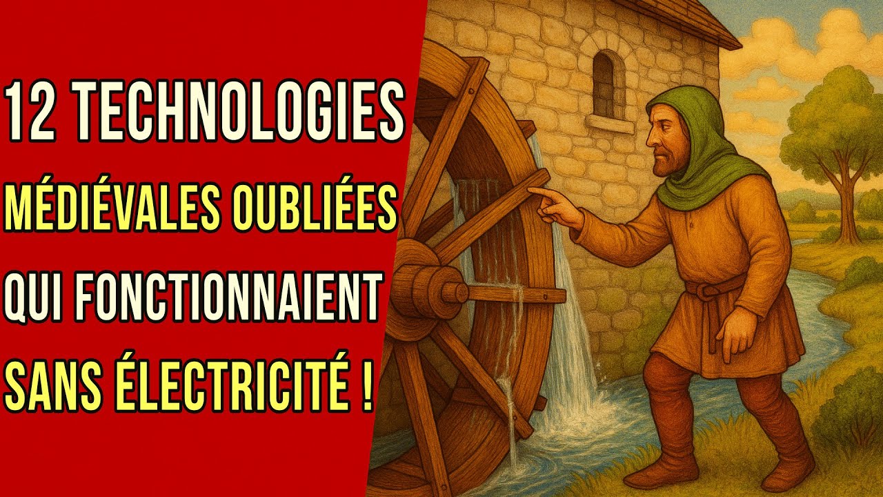 12 technologies médiévales oubliées fonctionnant sans électricité