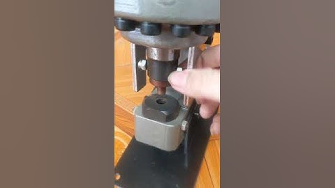 Máy đột lỗ thủy lực Chạy điện MHP-20