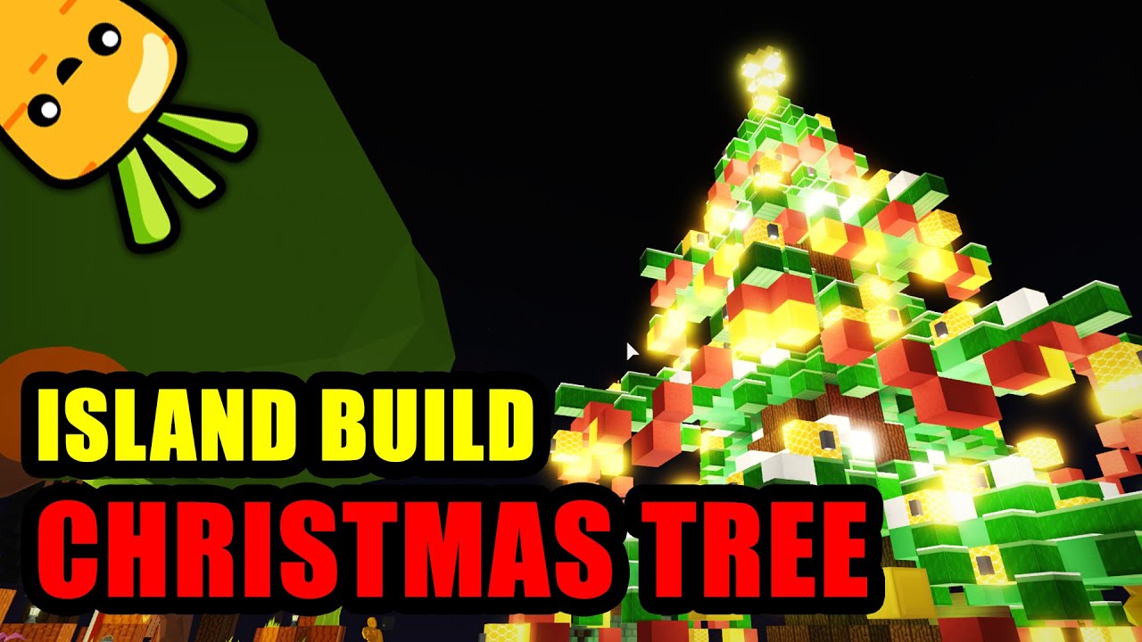 Roblox Island Building Ideas Christmas Theme Christmas Tree YouTube