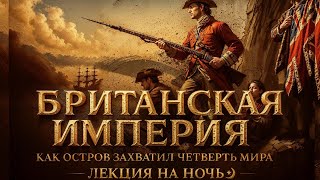 Британская Империя: как крошечный остров захватил четверть мира (почему рухнула)? 👑 Лекция на ночь