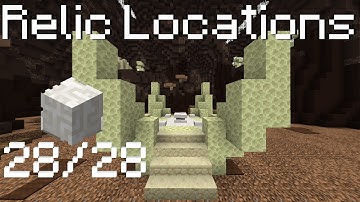 All Relic Locations 28/28 | Hypixel Skyblock UPDATED*
