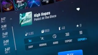 Beatsaber | High Hopes - Panic! At The Disco | 89.7% accuracy