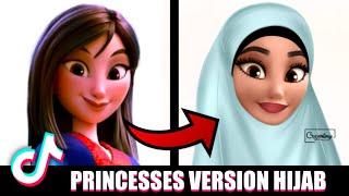 PRINCESSES DISNEY VERSION HIJAB | GLOWUP DISNEY by Creamimy Artist 3,554 views 1 year ago 4 minutes, 50 seconds