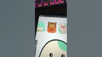 Squishing together random #Squishmallows: Part 64! #plushies #digitalart #procreate #ipad #shorts