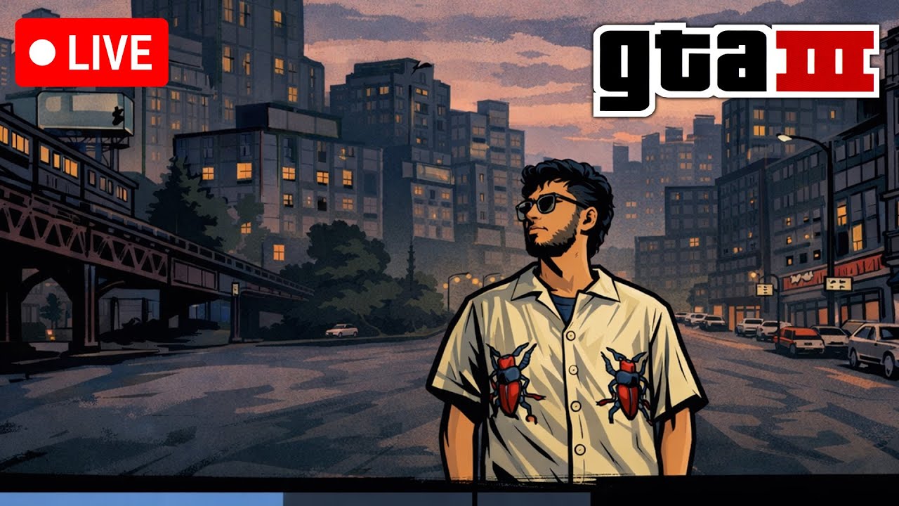 [LIVE] PLAYING ALL THE GTA's UNTIL GTA VI | GTA III PT.2