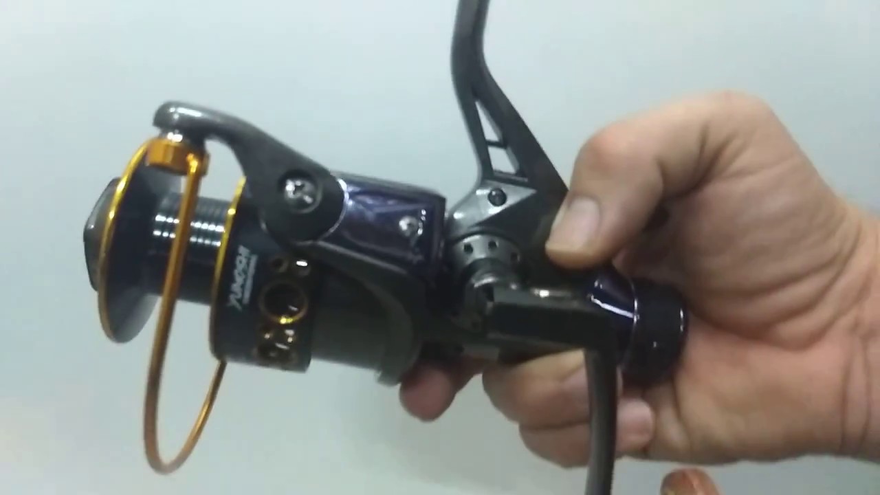Molinete Yumoshi 11 rolamentos 10+01 unboxing carretilha Abu Garcia Shimano equipamentos de pesca