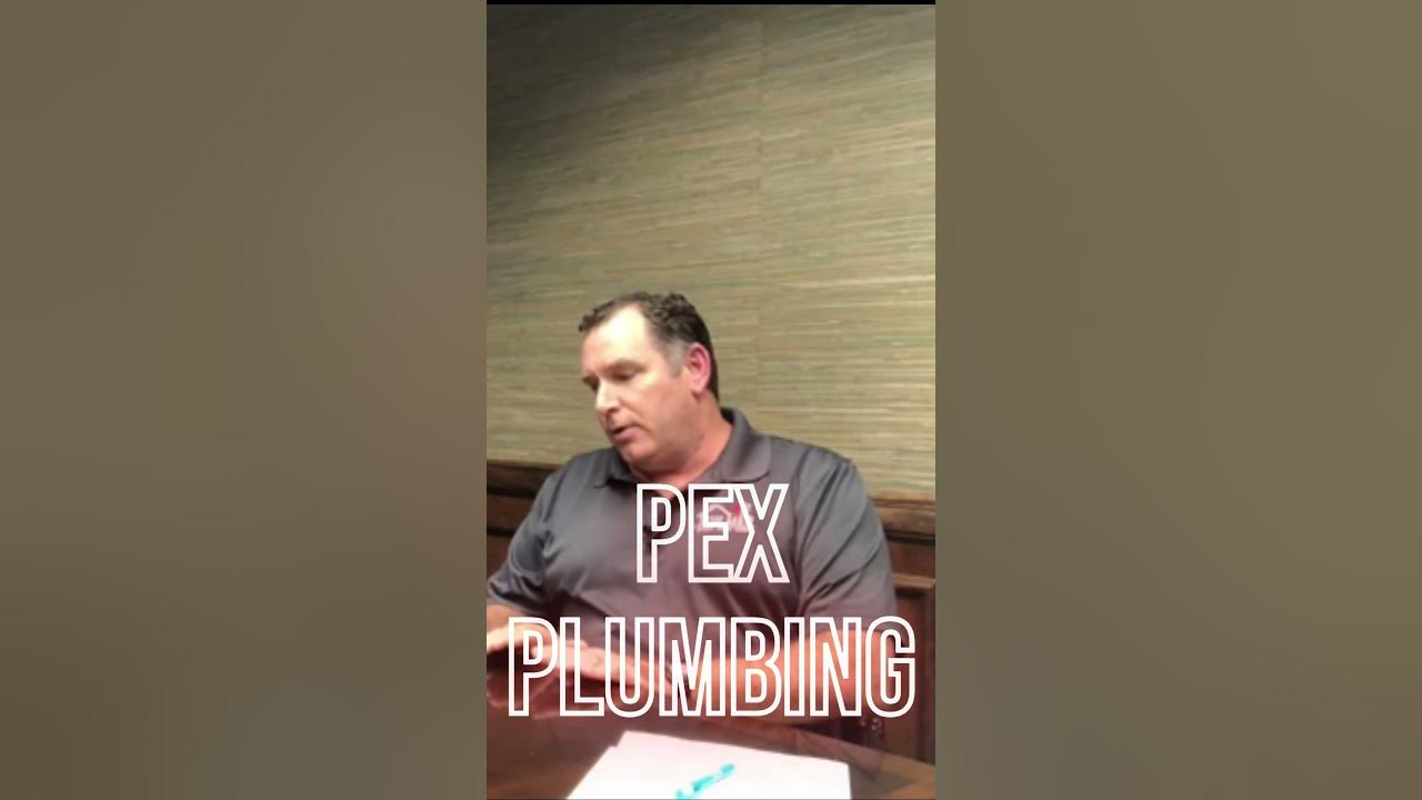 pex plumbing explained by the expert education shorts YouTube