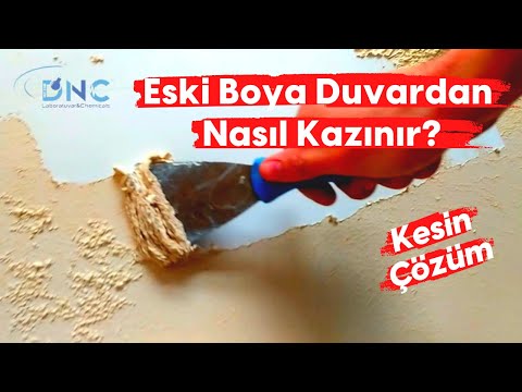 Eski Boya Duvardan Nasıl Kazınır? Duvardan Eski Boya Nasıl Sökülür?