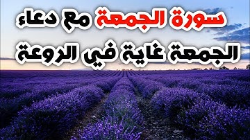 سورة الجمعة مع دعاء الجمعة غاية في الروعة  🤍🌹☔القارئ محمد هشام