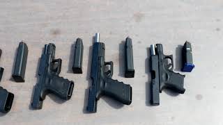 All (almost) of the Glock .40 S&W offerings!