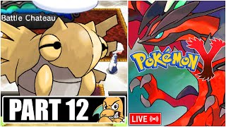 Pokemon Y Nuzlocke Part 12 - Shedinja Evolution & Battle Chateau #Live