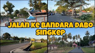 Jalan ke arah Bandara Dabo Singkep yookk. Maret ‘24. kab.lingga, kepri