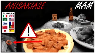 136🤢 ANISAKIASE 🐟 Connaissez vous les dangers du poissons cru 🐟🐟  Parasite Anisakis et ténia.