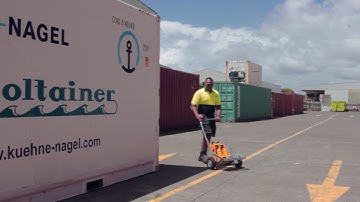 Kuehne + Nagel Weighs Containers With BISON C Jacks