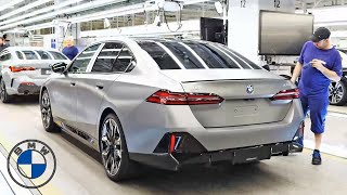 BMW 5 Series Production in Dingolfing Germany