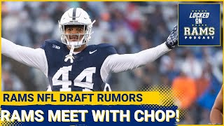 Rams Meet With Penn State Edge Chop Robinson, Draft Rumors, Top 5 Les Snead Draft Picks, and More