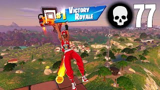 77 Elimination Solo vs Squads Wins (Fortnite Chapter 5 Season 2 Full Gameplay)