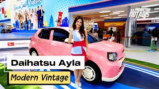 Modern Vintage Daihatsu Ayla at GIIAS 2026