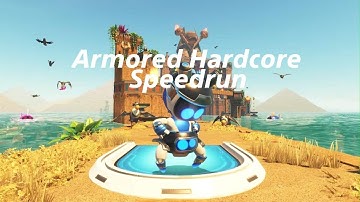 Astro Bot - Armored Hardcore Speedrun 55th PLACE FORMER WORLD RECORD (00:26.699)